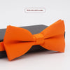 Men's Solid Color Formal Wear Wedding Business Casual Groom Groomsman Bow Tie