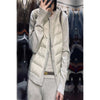 Western Style Leisure Cardigan Down Cotton-padded Jacket