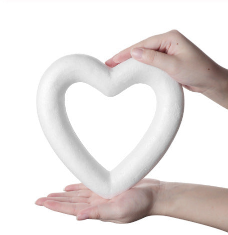 Foam Peach Heart Solid Hollow Love Wedding Kindergarten Decoration