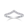 Embrace - A Wedding Ring Set With Top-quality Moissanite S925 Silver And Platinum-plated Diamond Can Be Inspected With A Diamond Pen