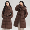 Mid-length Fashionable Elegant Slim-fit Women's Coat