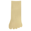Women's Solid Color Simple Short Thin Five Toe Socks