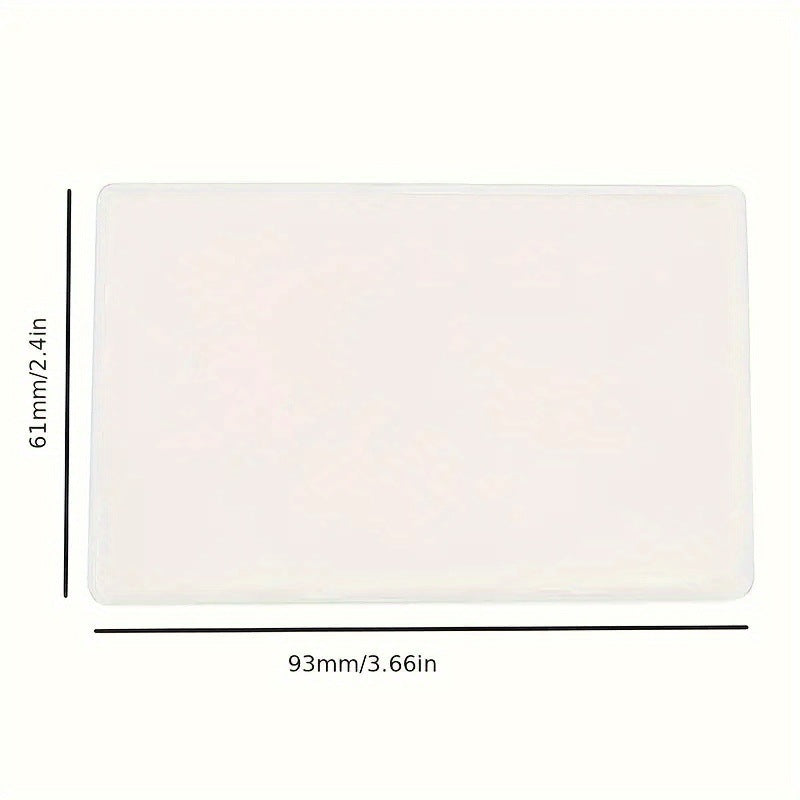 Frosted Transparent Anti-degaussing Bank Card Holder Member ID Card