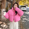 Stand-up Collar Thick Down Cotton Jacket Coat