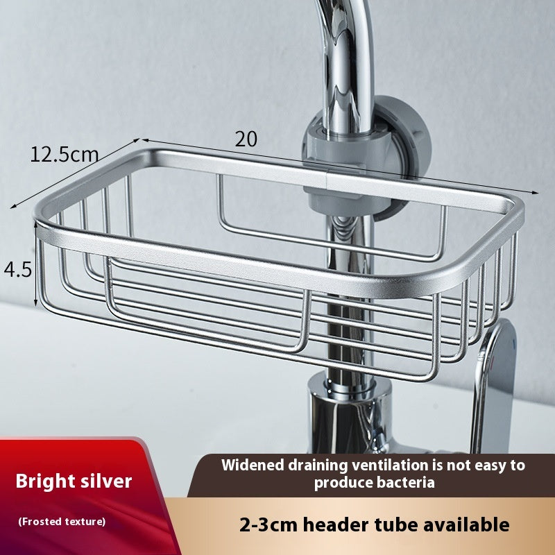 Kitchen Racks Hanging On A Faucet Household