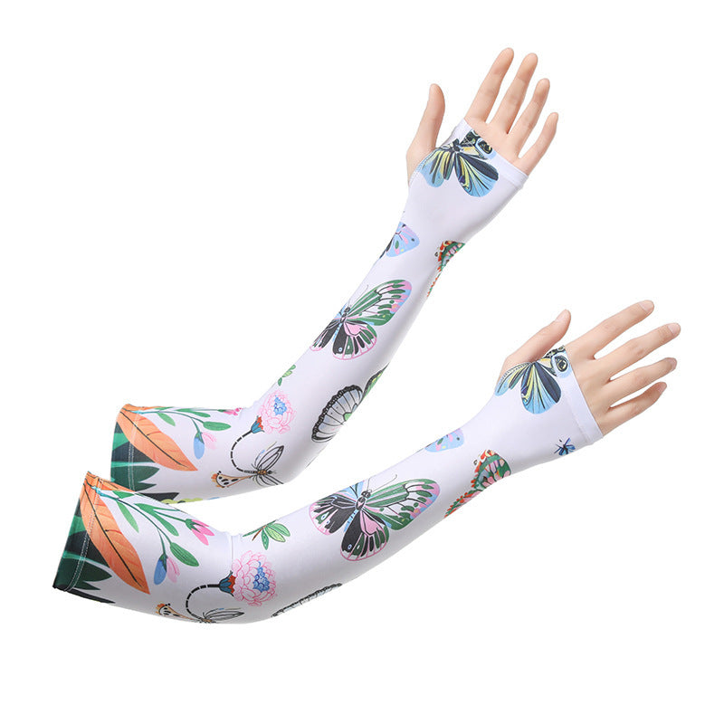 Gardening Sun Protection Oversleeve Women's Sun Protection Cool Feeling Ice Sleeve