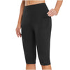 Side Pocket Solid Color High Waist Tight Stretch Sports Leggings