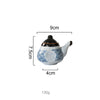 Japanese Style Ceramic Hefeng Seasoning Pot Set Restaurant Household