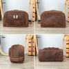 Crazy Horse Leather Retro Neutral Multifunctional Handbag