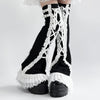 Below The Knee Slimming Lace Versatile Long Leg Socks