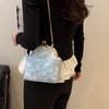 Women's Fabric Embroidered Chain Retro Messenger Bag