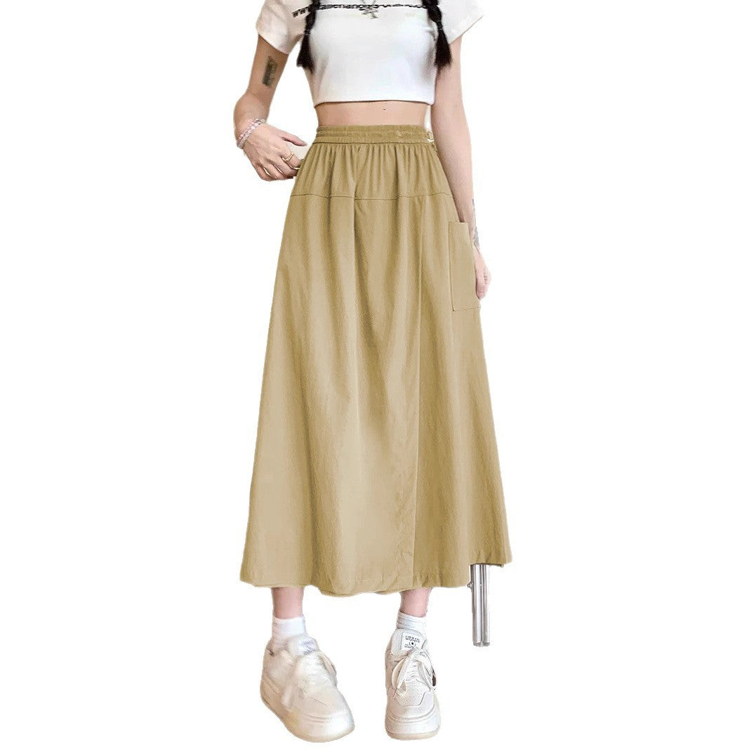 Fashion Casual All-matching Comfortable Slimming And Wide Leg Skirt