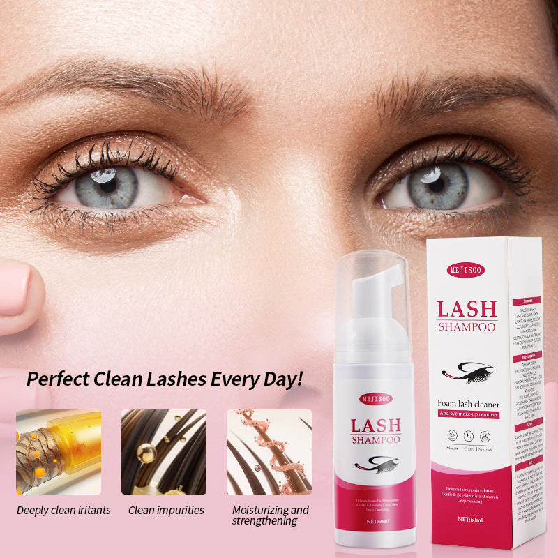 LASH SHAMPOO Mousse Eyelash Cleaning Solution