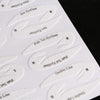 New Eyeshadow Eyeliner Makeup Template Sticker