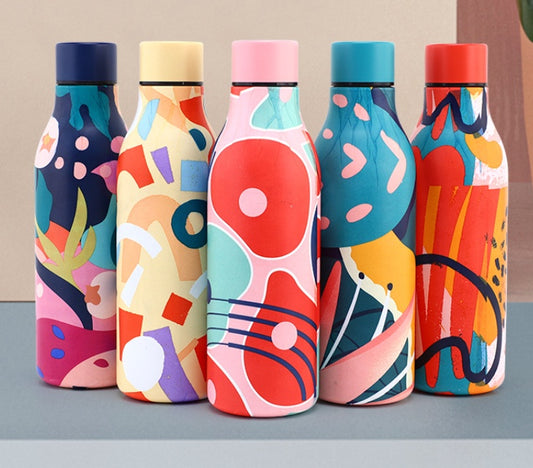 Cross-border New Coke Bottle Stainless Steel Outdoor Sports Water Bottle