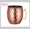 Moscow Mule Cup Copper-plated Hammer Point