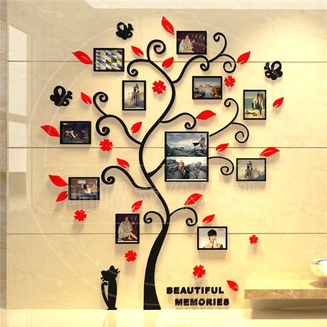 Family photo frame tree wall sticker - Eshtree