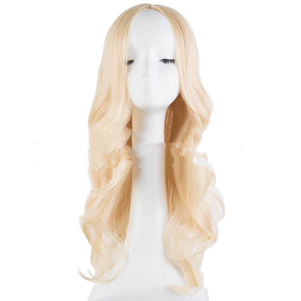 Fashion Big Wave Chemical Fiber Wig - Eshtree