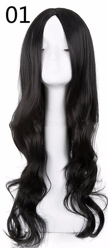 Fashion Big Wave Chemical Fiber Wig - Eshtree