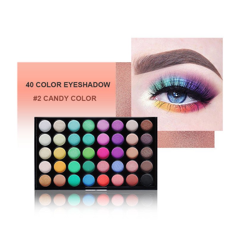 Fashion Earth Color Pearl Makeup Palette - Eshtree