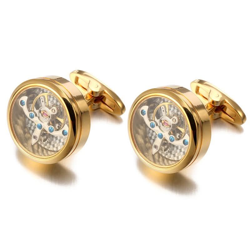 Fashion Jewelry Men's Anchors Do Not Move Movement Cufflinks - Eshtree