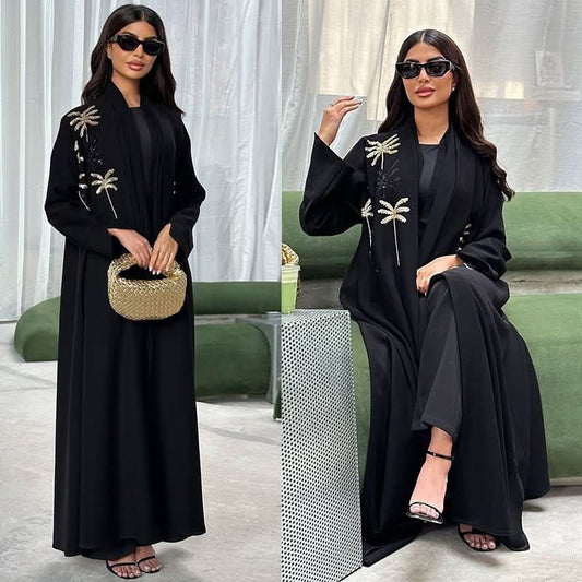 Fashion Muslim Women's Wear Embroidered Robe - Eshtree