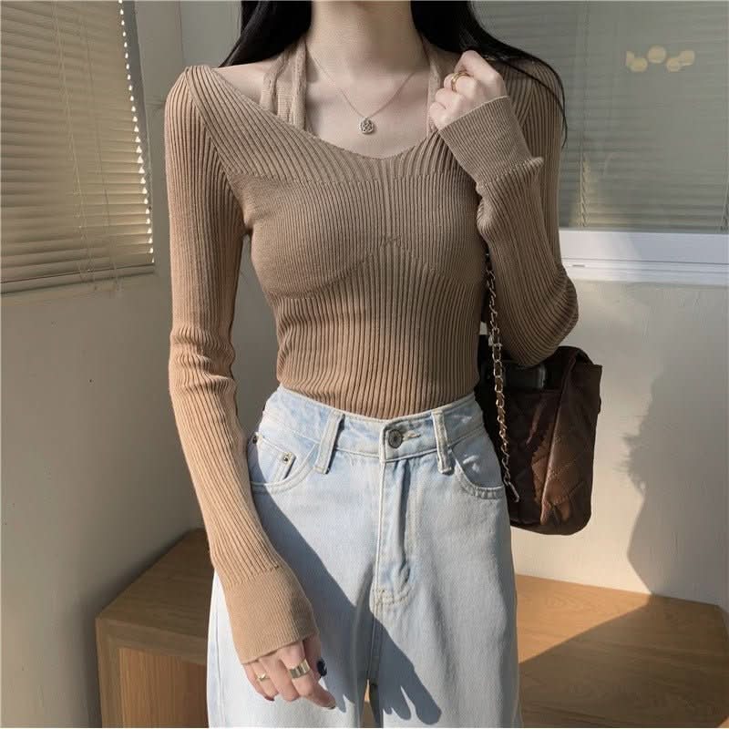 Fashion Personalized Sweater Top For Women - Eshtree