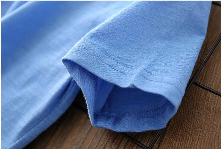 Fashion Simple Boy Half Sleeve Thin T-shirt - Eshtree