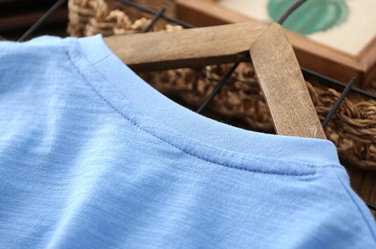 Fashion Simple Boy Half Sleeve Thin T-shirt - Eshtree