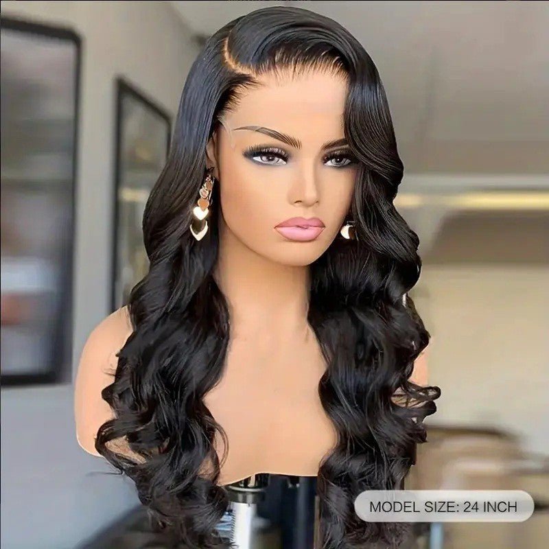 Fashion Split Big Wave Wig Long Curly Hair - Eshtree