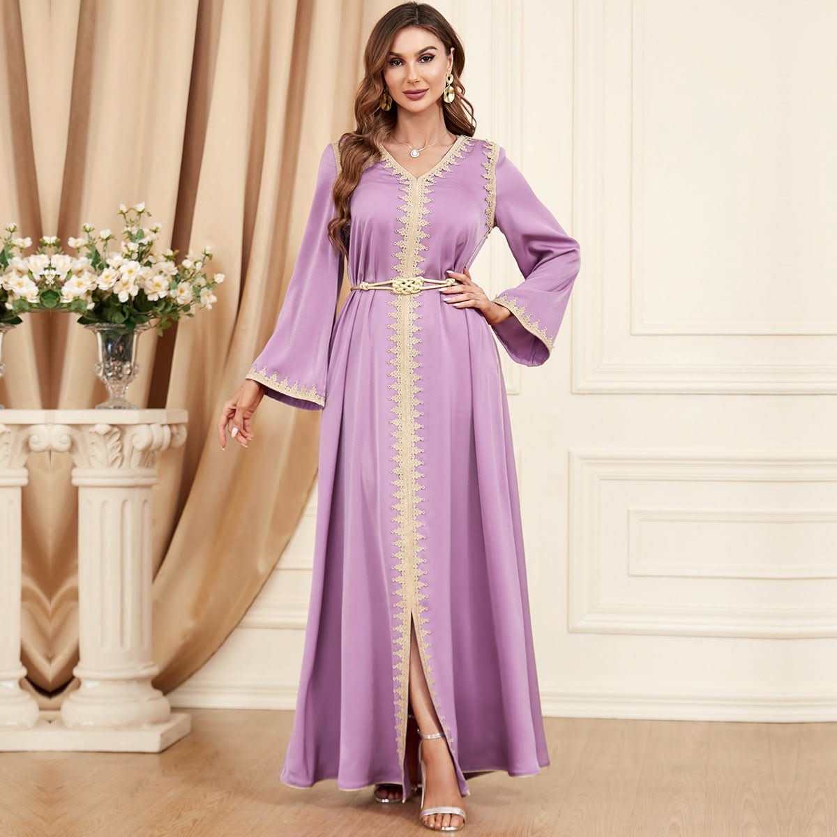 Fashion Spring And Autumn Stitching Women's Clothing Dress - Eshtree
