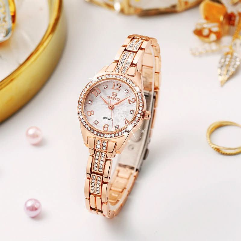 Fashion Waterproof Women's Jewelry Buckle Quartz Watch - Eshtree