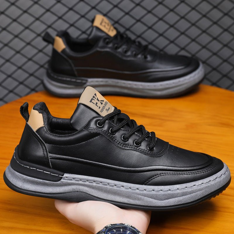 Fashionable Versatile Breathable Casual Shoes With A Soft Sole Lace Up Design And Round Toe - Eshtree