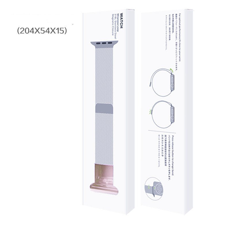 Nylon Milan Silicone Special Watch With Packing Color Box