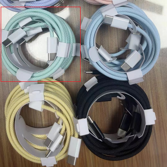 Data Cable Fast Charge Line Macaron Charging