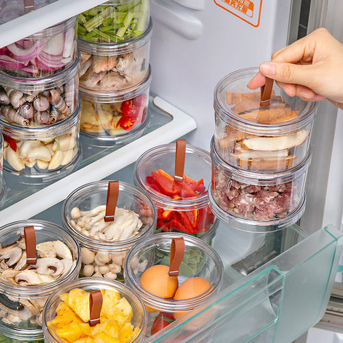 Plastic Transparent Fresh-keeping Refrigerator Food Storage Box