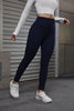 Autumn And Winter Women's Velvet Lift Hip Tight Pants With Elastic High Waist Sports Tight Pants