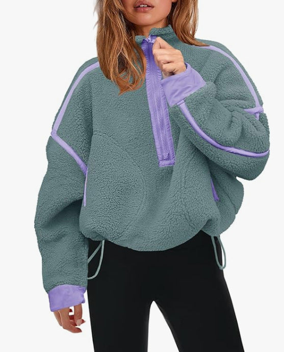 Autumn And Winter Warm Casual Jacket Plush