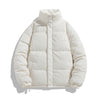 Cashmere Cotton-padded Coat Double-sided Wear Loose Lapel Warm Coat