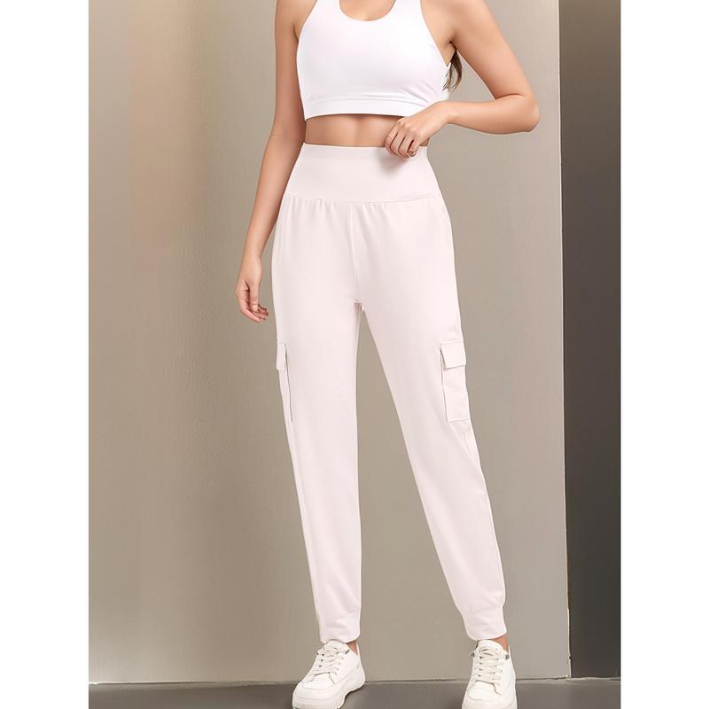 Sports Pants Wide Belt Women's Casual Trousers