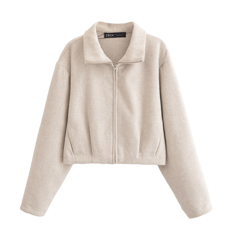 Women's Short Jacket Mid-waist Trousers Fashion Set