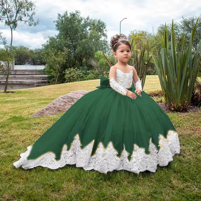 Birthday Costume For Piano Performance Evening Dress Host Catwalk Show Model Trailing