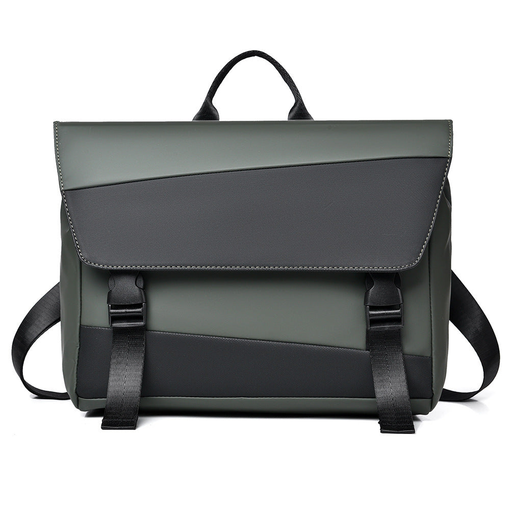 Men's Shoulder Bag Business Travel Messenger Bag Large Capacity