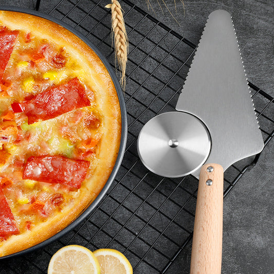 Cake Cutting Two-in-one Pizza Round Knife