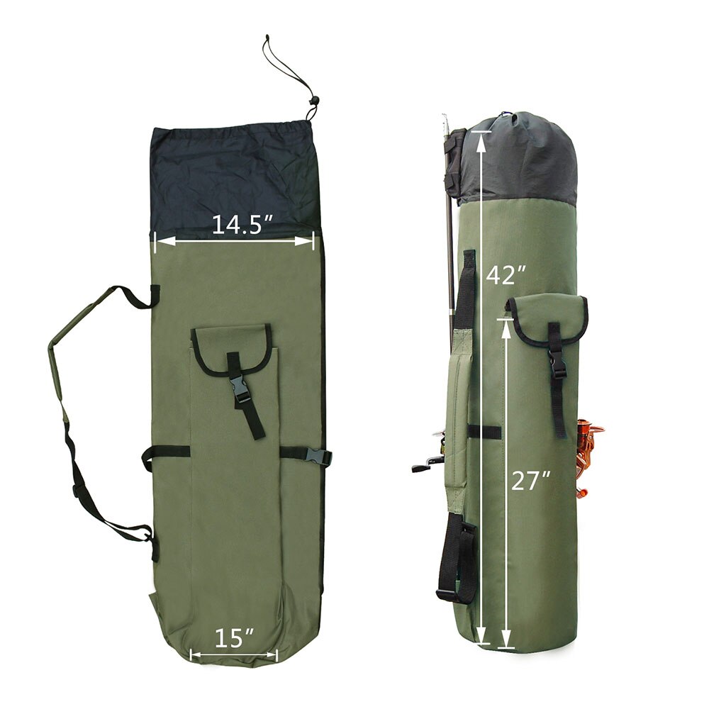 Fishing rod storage fishing rod portable reel bag - Eshtree