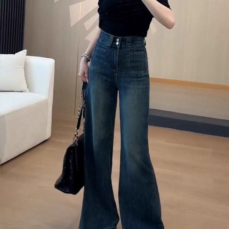 Flared Jeans For Women A - line Style, Autumn - Eshtree