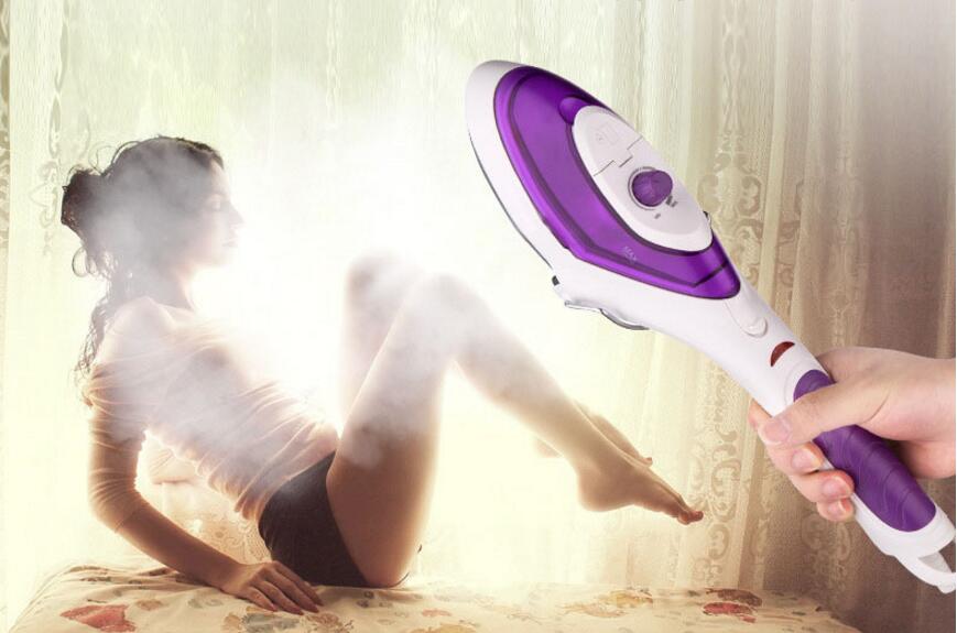 Flat hot hang hot hand - held hang hot machine portable steam brush thermostat electric iron travel ironing clothes steam ironing brush - Eshtree