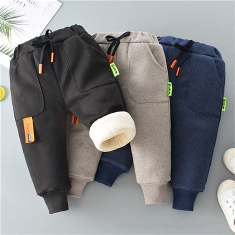 Fleece Padded Baby Warm Pants Girls Pants - Eshtree