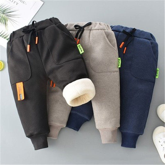 Fleece Padded Baby Warm Pants Girls Pants - Eshtree