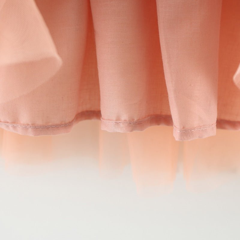 Foreign Children Years Of Foreign Trade Explosion Of Baby Cotton Long Sleeved Dress Korean Princess Dress Girls. - Eshtree